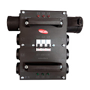 Туровый дистрибьютор питания в черном исполнении ET 406 ICB BE